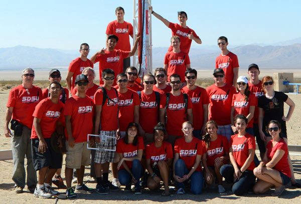 SDSU Rocket Project Team - One of very few schools who have developed a Liquid Fueled Rocket.