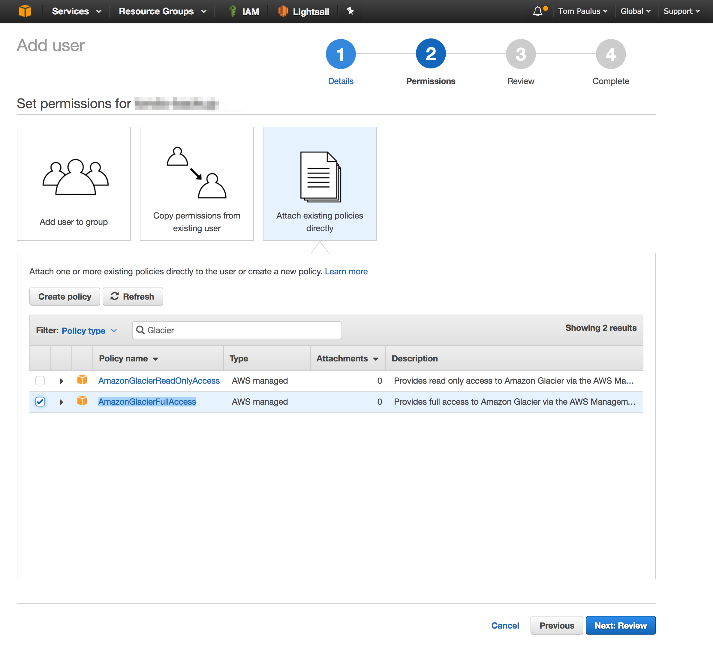 Backing Up with Amazon Glacier